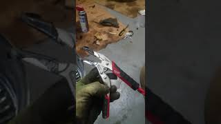 HOW TO FIX LOOSE DAYTON SPOKES!!! Grind the Teeths of your Vice Grips!!