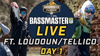 Day 1 of 2026 Bass Pro Shops Bassmaster Classic in Knoxville, TN