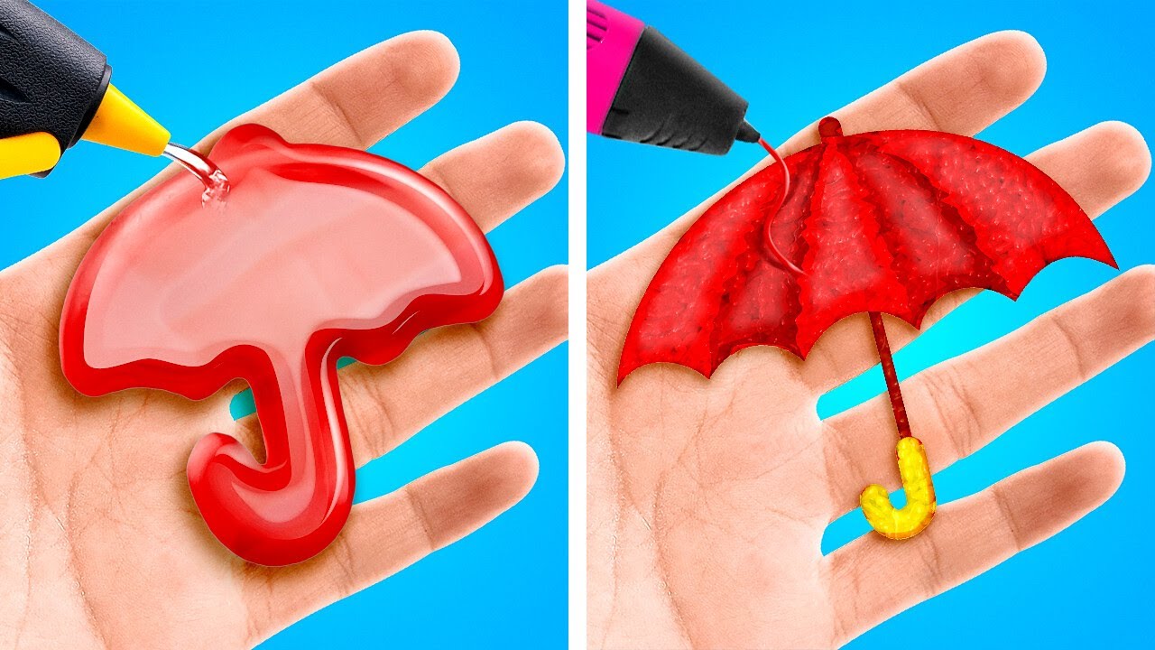 HOT GLUE GUN vs 3D PEN || Cute Mini Crafts And Adorable Home Decor ...