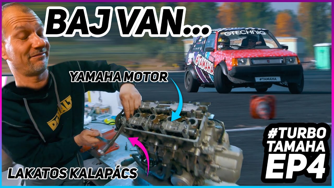 Csapágyas (is...) lett a #Tamaha!! - EP 4. -  #Tamaha