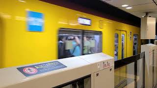 【銀座線】05 東京メトロ1000系1127F 稲荷町駅 到着シーン