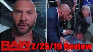 WWE RAW 2/25/18 Review || Ric Flairs Birthday Celebration & Roman Reigns Returns!