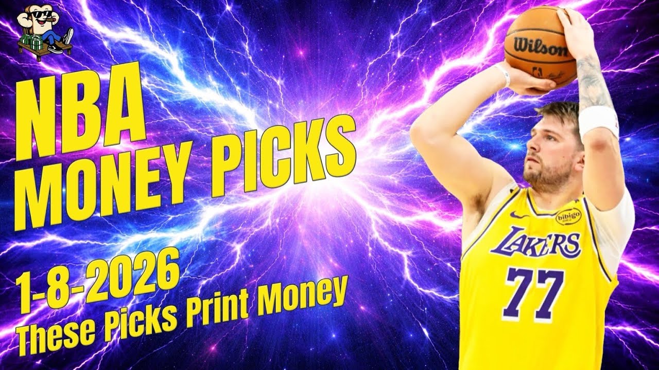 NBA MONEY PICKS for 1-8-2026 – These Picks Print Money
