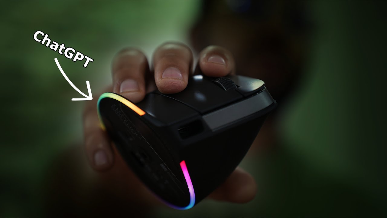 De l'IA dans une souris ? - Razer Pro Click V2 Vertical