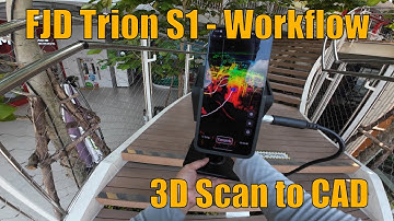 FJD Trion S1 LiDAR Scanner Workflow - From 3D Scan to CAD Explained!