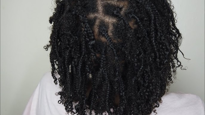 Trying boho goddess braids on my natural hair! #goddessbraidsnaturalh, Short Goddess Braids