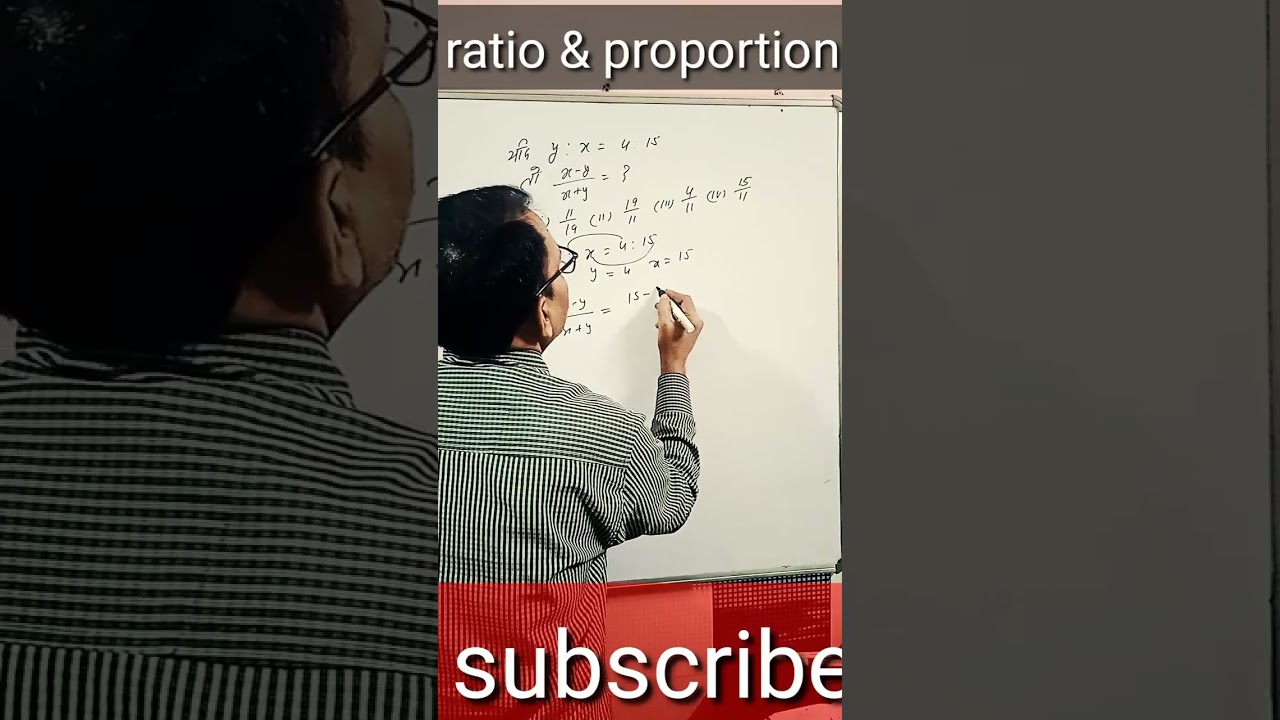 ratio and proportion