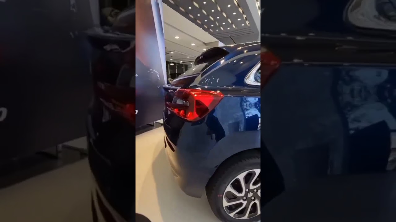 the all new maruti Suzuki Baleno bs6  blue colour 👍🏻😍👌📲