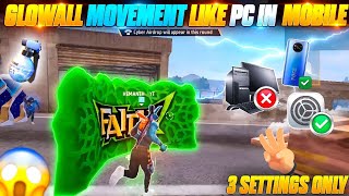 GLOW ALL MOVEMENT LIKE PC PLAYERS 🔥 || IN MOBILE 😍 || EASY 3 TIPS IN TELUGU || FREE FIRE screenshot 4
