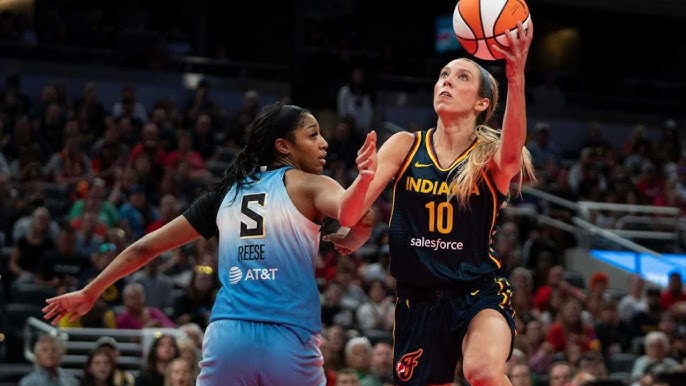 Fever Star Lexie Hull Reveals New Contact Photo for Caitlin Clark - YouTube