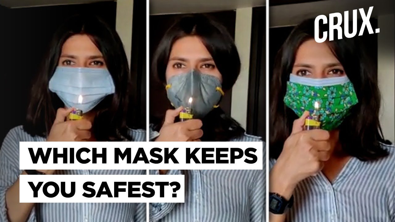 Может ли двойная маска защитить вас от вируса COVID? | Двойная маска при COVID | Шорты | CRUX
