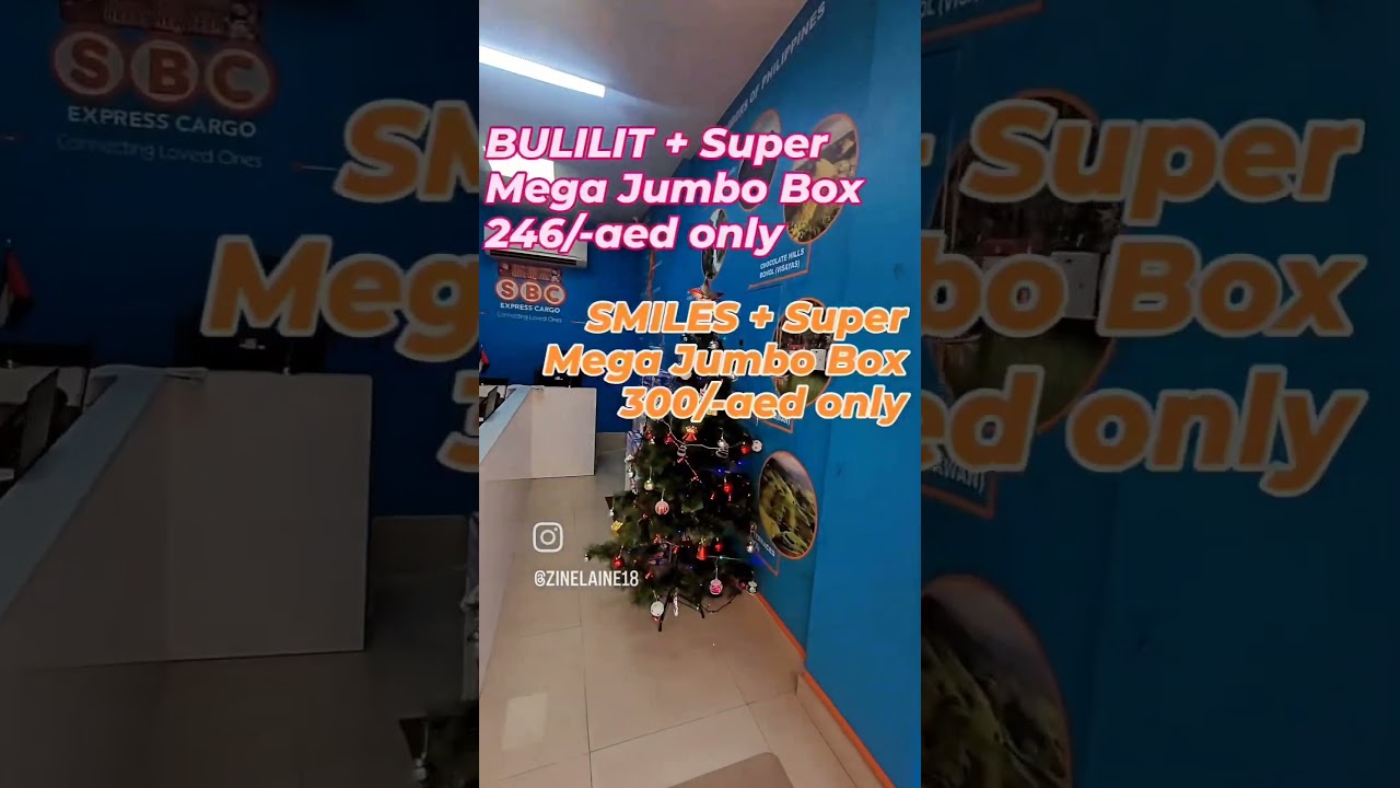 SBC Express Cargo CHRISTMAS PROMO for Air & Sea Cargo @sbcexpresscargo9057  