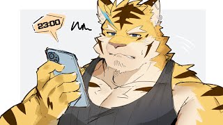 【お知らせ！！】夏休みします！！！！！【蜜虎/獣VTuber】