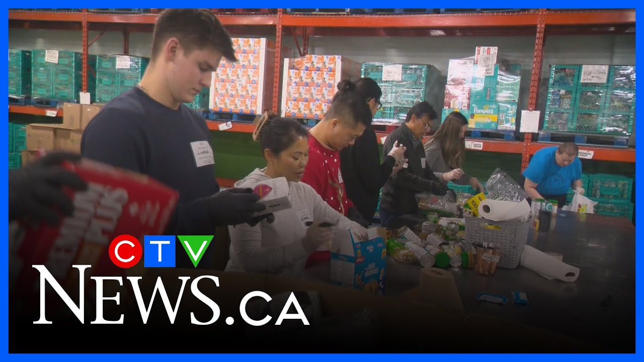A commitment to volunteering at the Edmonton Food Bank