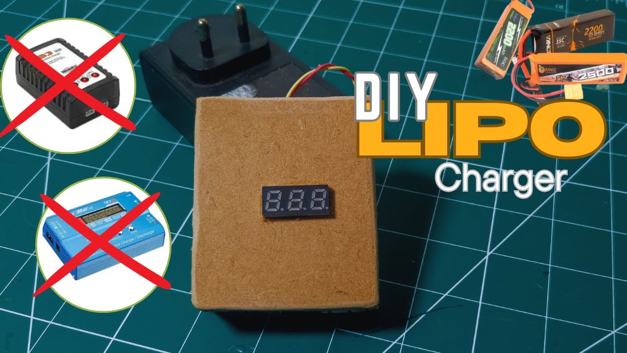 How to make lipo Charger at Home | Maker SCI - YouTube