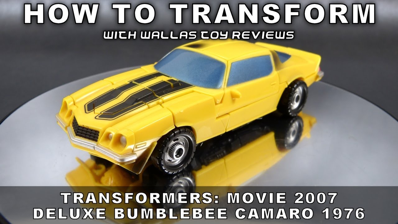 How To Transform Deluxe Bumblebee Camaro 1976 From Transformers