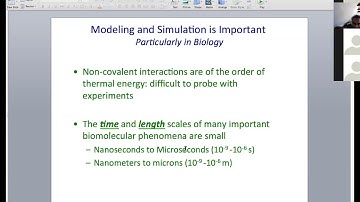01 Introduction to Molecular Dynamics Simulations