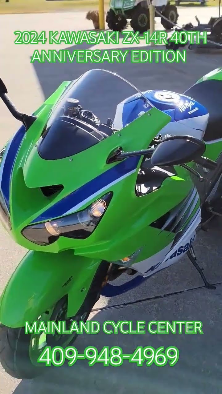 2024 KAWASAKI ZX-14R 40TH ANNIVERSARY EDITION WALK-AROUND