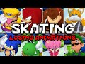 Mario Sonic At The Olympic Winter Games DS All Skating Losing Animations Mario Sonic At The Olympic Winter Games DS All Skating Losing Animations