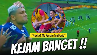 Ekspresi Rezaldi = Emang Gila nih Pemain !! 11 Gol Tendangan Bebas Terbaik Pemain Liga 1 2022