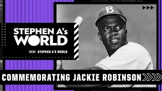 Stephen A. commemorates Jackie Robinson on 75th anniversary ⚾️ ♥️ | Stephen A's World