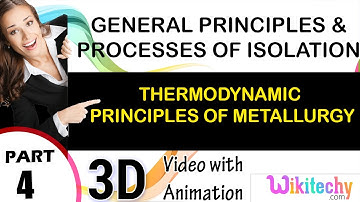 thermodynamic principles of metallurgy processes of isolation of elements class 12 chemistry cbse