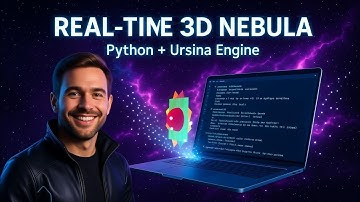 Code a REAL-TIME 3D Nebula in Python | Ursina Engine Tutorial #python