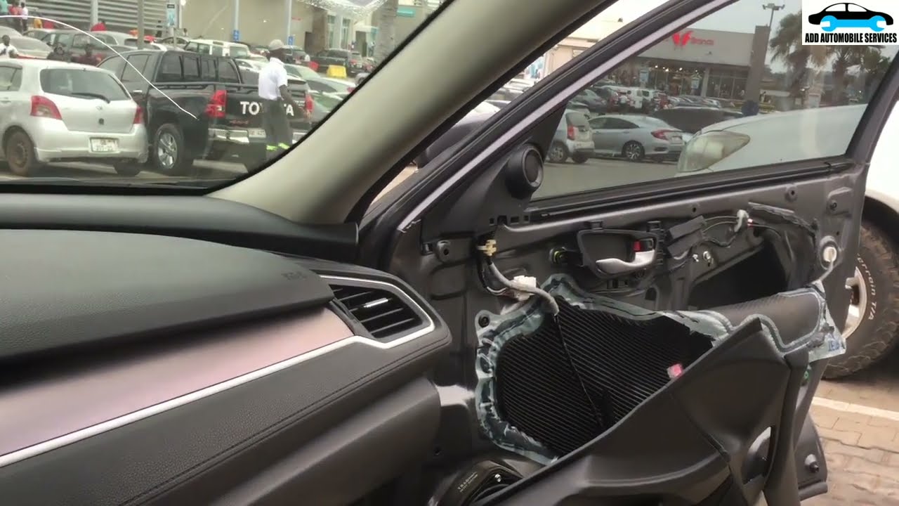 2017 Civic: door antenna issues