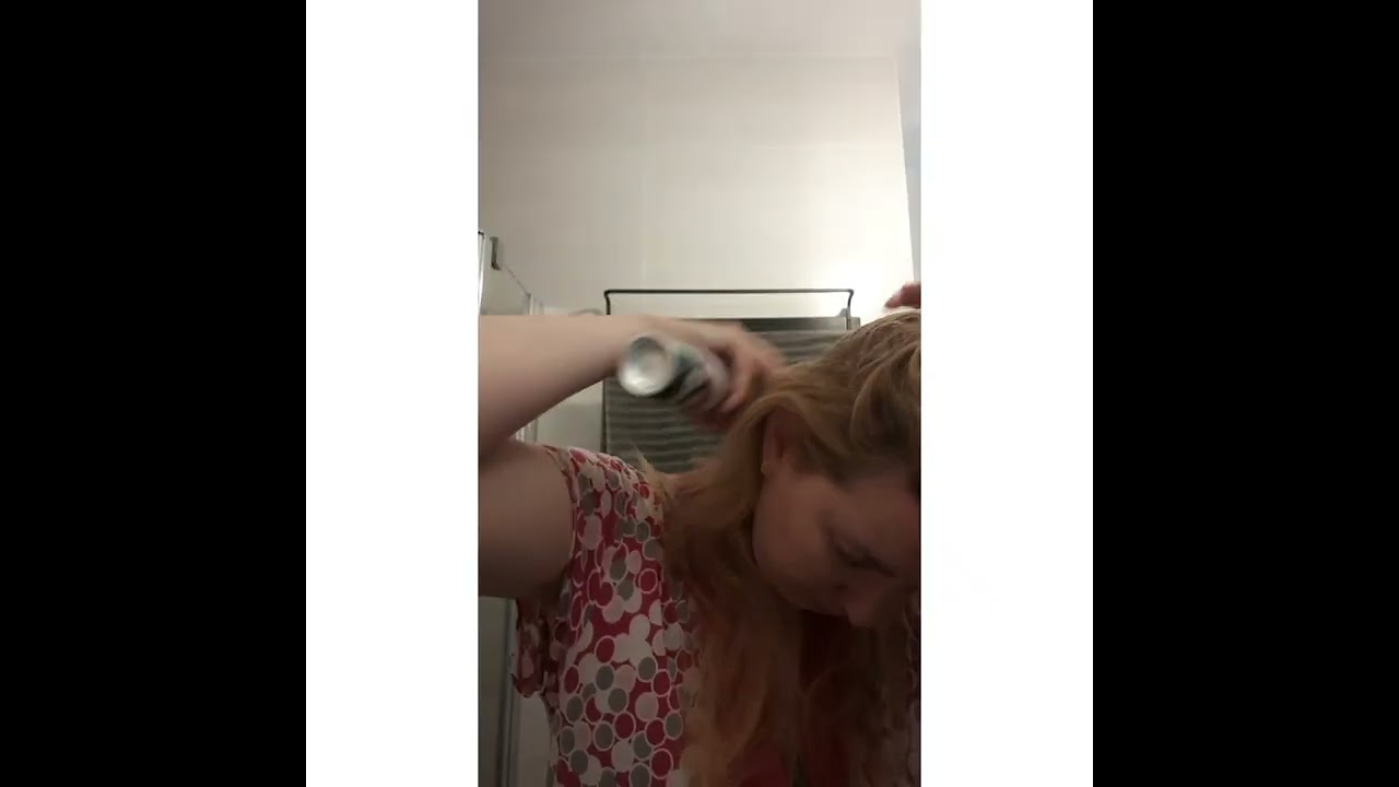 Testing Batiste dry shampoo