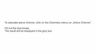 calculate RSI LSI index and active chlorine screenshot 3