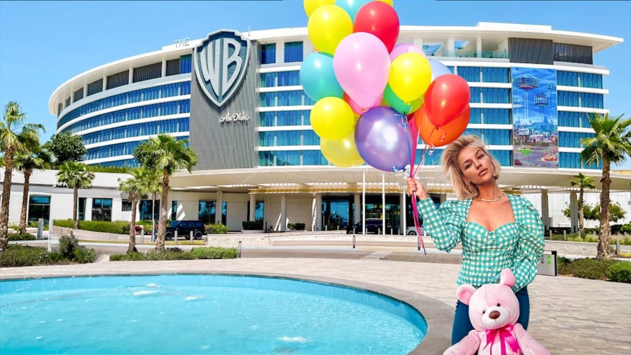 WB Hotel Abu Dhabi | Best Warner Bros. Family Hotel + Sea World Tour (full tour in 4k)