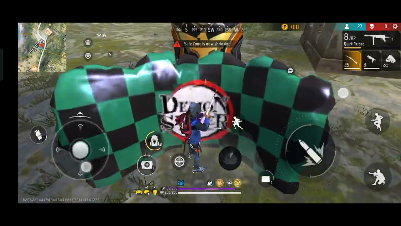 playing free fire max