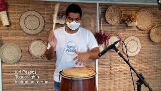 Toque Ìgbìn – Instrumento Hun, por Iuri Passos do projeto Rum Alagbê do Terreiro do Gantois