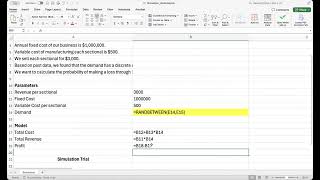 Simulation - Risk Analysis