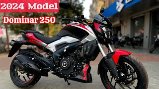 2024 Model Bajaj Dominar 250 Review || Price | Mileage | Feature | Exhaust Note | Dominar 250