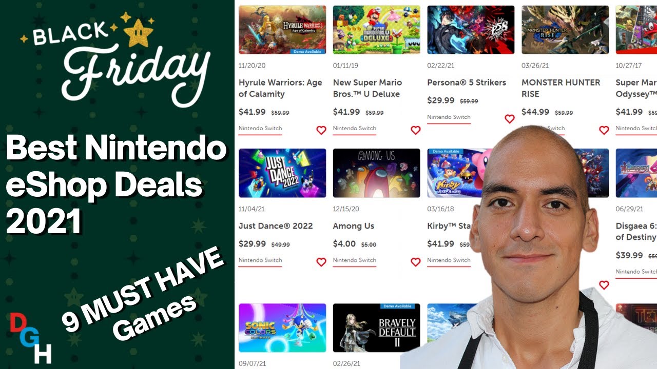 Nintendo Switch Black Friday 2021 and Cyber Monday Deals MUST