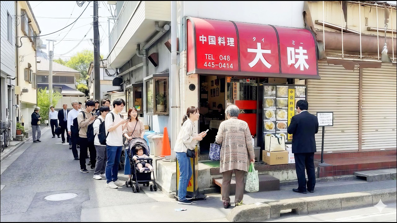 【埼玉】半チャーハンの量がおかしい。開店即満席→行列が止まらないメガ盛り町中華