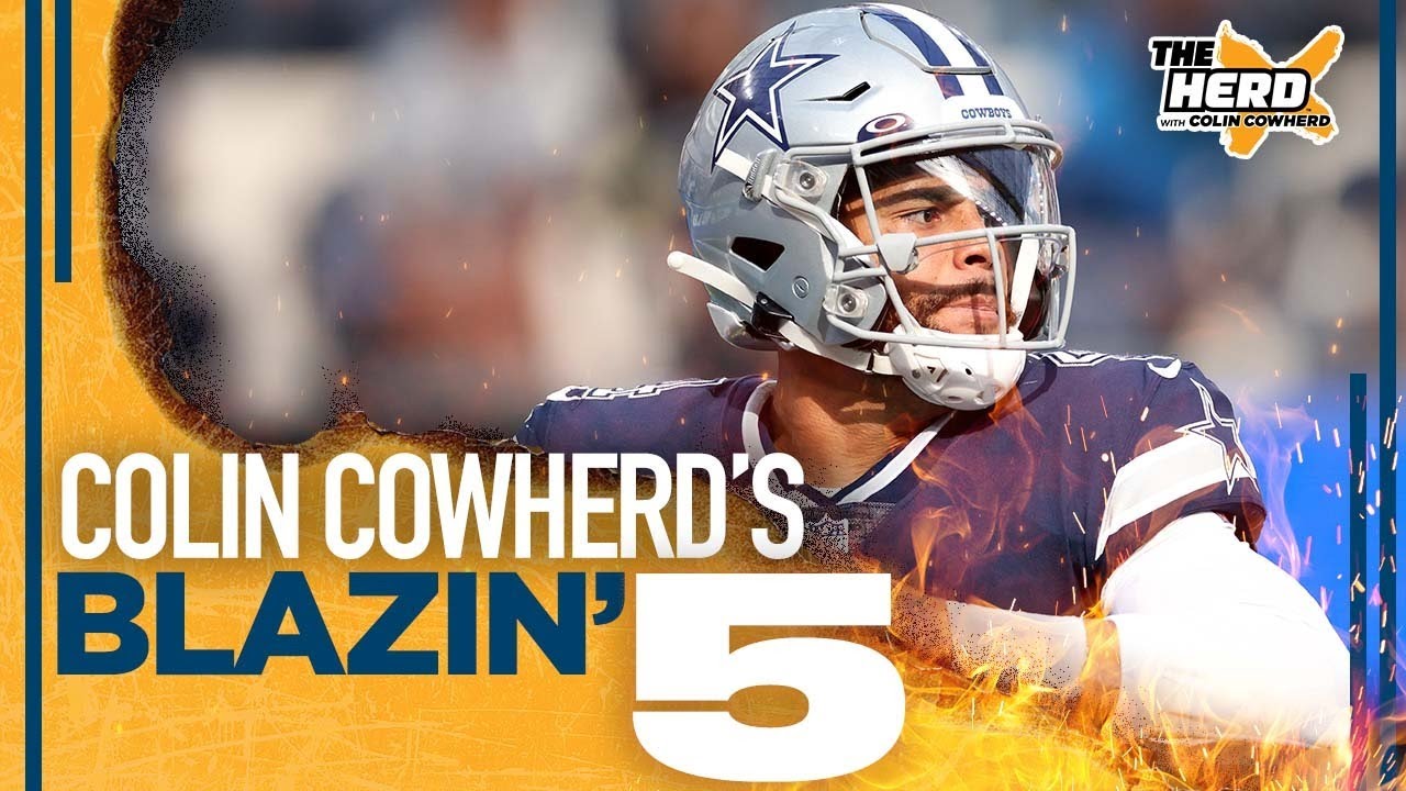 Blazin' 5: Colin Cowherd's picks for Week 3 of the 2021 NFL season | THE HERD
