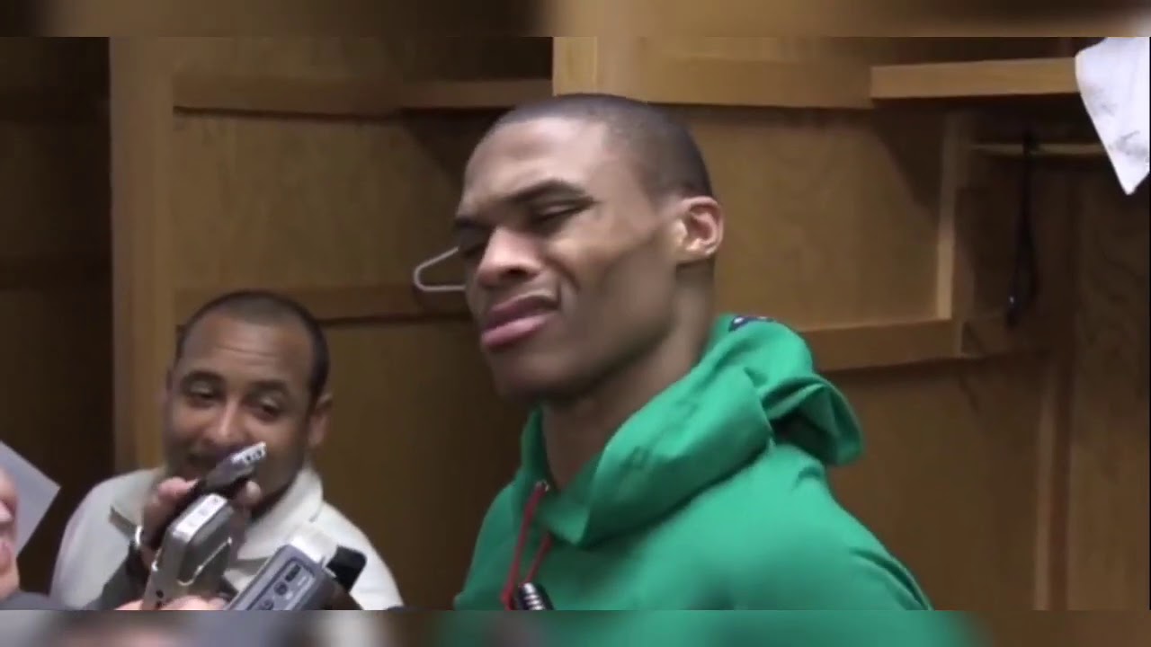 Russell Westbrook "WHAT??? Bro, what are you talking about man?" YouTube