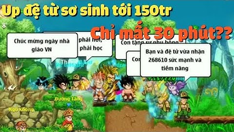 Zong1sao || Top 2 Sự Kiện Bug Sức Mạnh Đệ Tử Bạn Sẽ Không Tin Nó Từng Tồn Tại - Ngọc Rồng Online