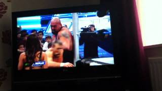 WWE big show nearly kills AJ