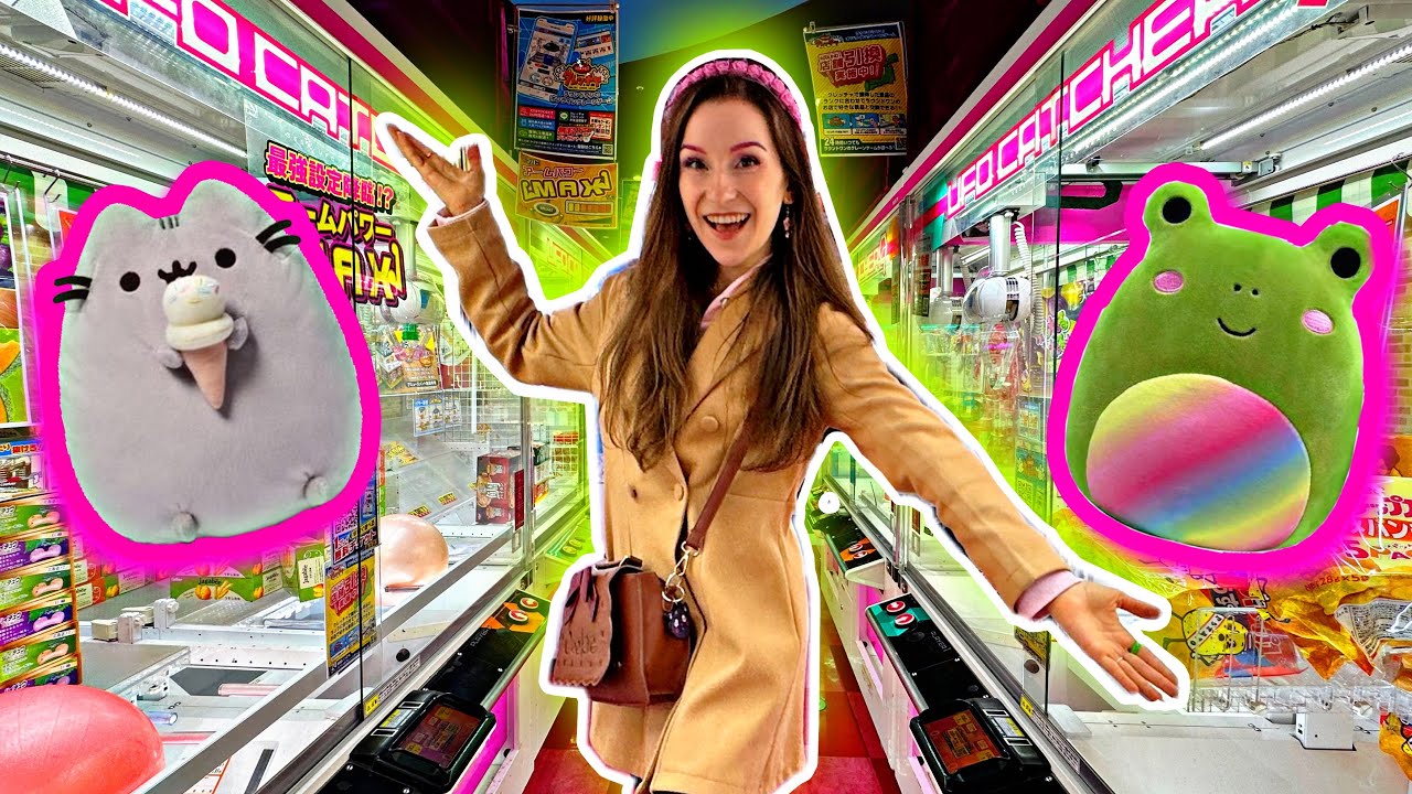 NAJDZIWNIEJSZE AUTOMATY Z PLUSZAKAMI W JAPONII!!🇯🇵😱
