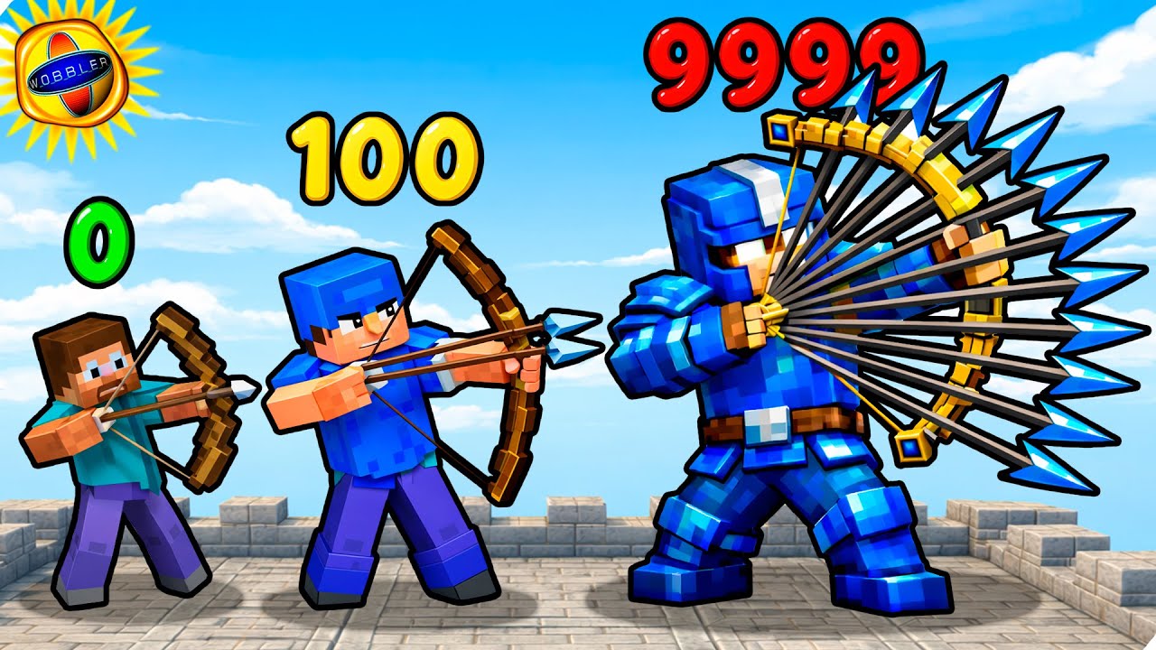 🌞ЛУЧНИКИ ПРОТИВ КРИПЕРОВ: БИТВА ЗА КОРОЛЕВСТВО - Craft War: Merge Battle