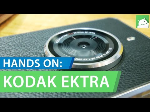 Hands On: KODAK EKTRA 21MP Android Smartphone
