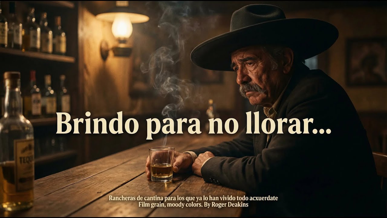 Rancheras   de cantina para los que ya lo han vivido todo|Brindo para no llorar…