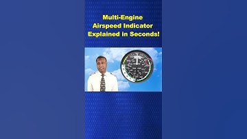 Multi-Engine Airspeed Indicator Explained in Seconds!