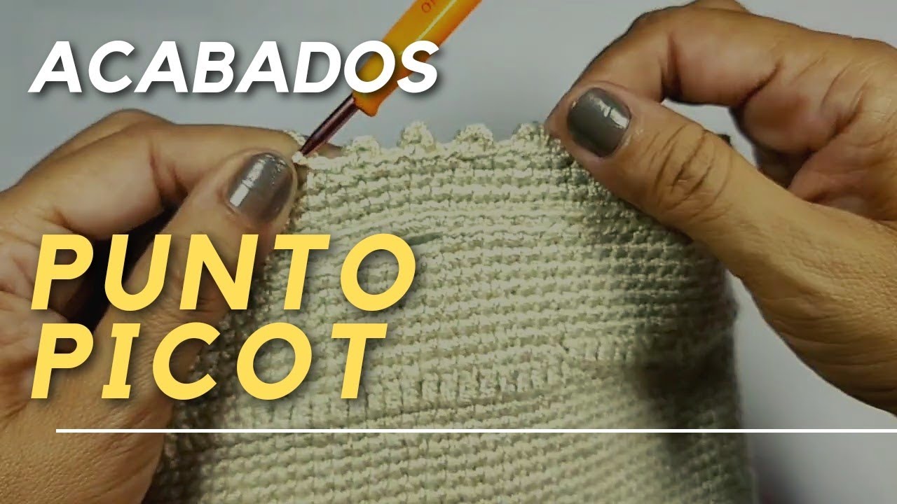 COMO HACER  REMATES A LA MOCHILA WAYUU ESTILO PICOT // en crochet