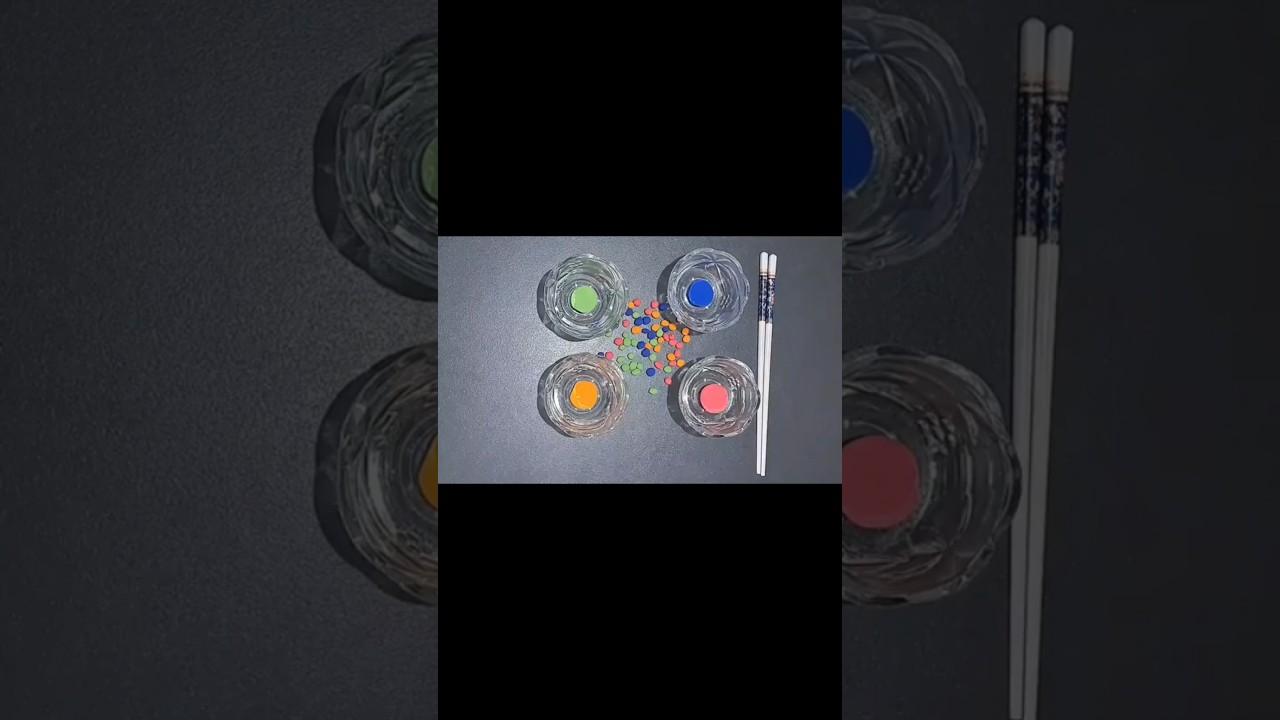 Calm Color Sorting Game 🥢🎨 #shorts #ColorSorting #relaxing