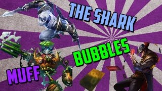 League Of Squids- Muff, Shark, and the best.. Bubblesgame