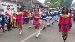 Drumband SDN Wonokusumo karnaval 1 muharom 2016  mojosari